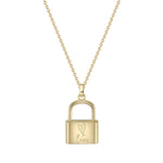 Halskette Schloss gold