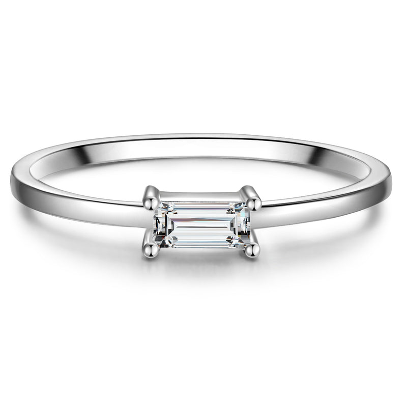 Solitärring Zirkonia