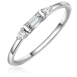 Silber Ring Zirkonia