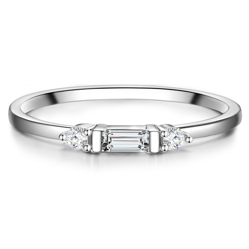 Silber Ring Zirkonia
