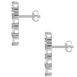 Ohrstecker mit Zirkonia silber
