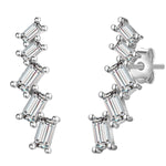 Ohrstecker mit Zirkonia silber