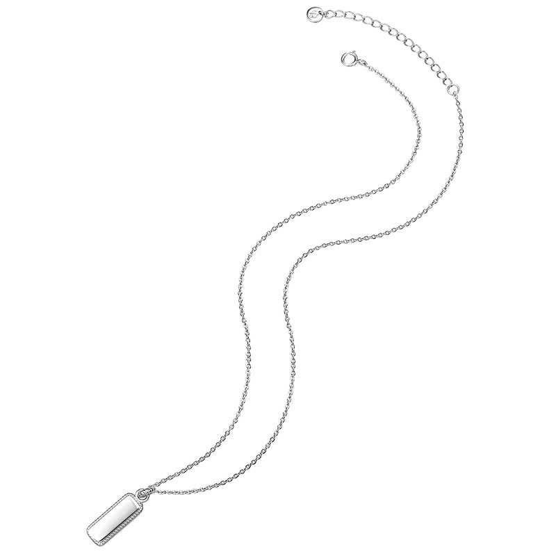 Halskette mit Anhänger silber