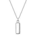 Halskette mit Anhänger silber