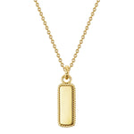 Halskette mit Anhänger gold