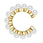 Ear cuff gold Perlen