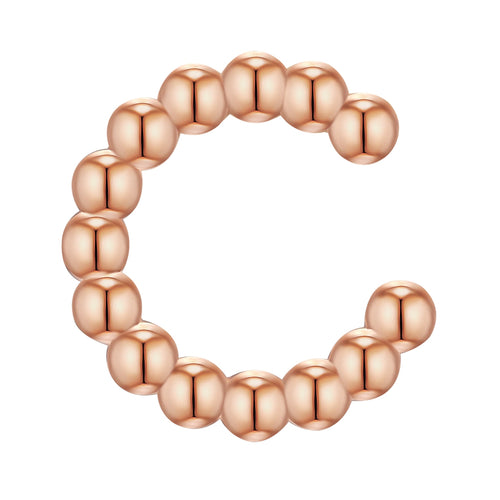 Ear cuff roségold Kugeln