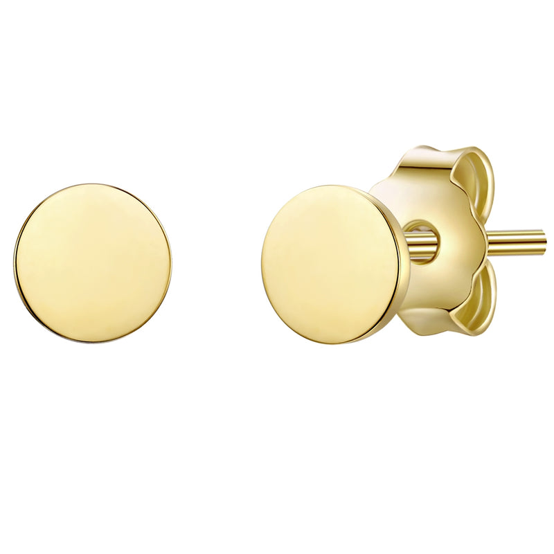 Ohrstecker gold Kreis