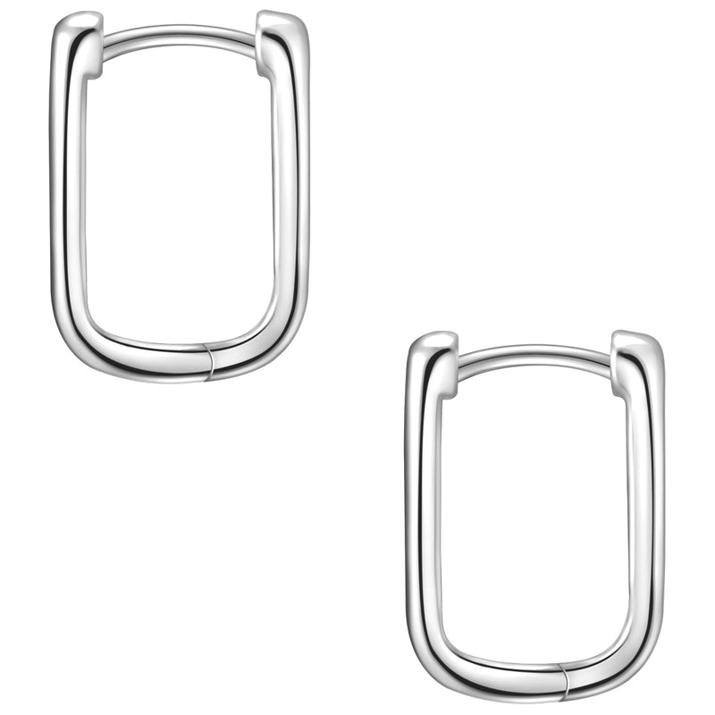 Creolen Silber Geo
