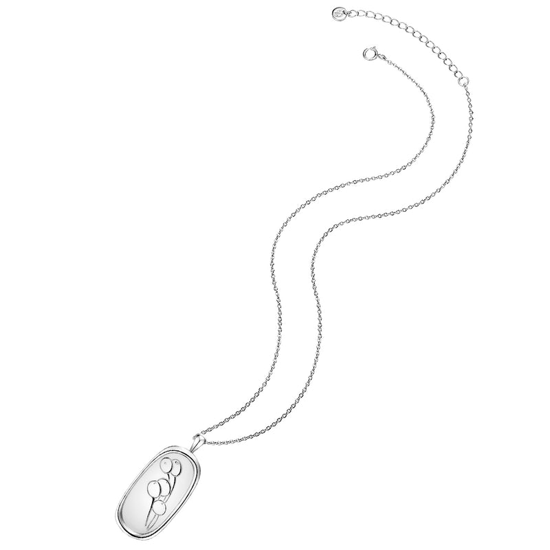 Kette BLUME silber