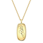 Kette BLUME gelbgold
