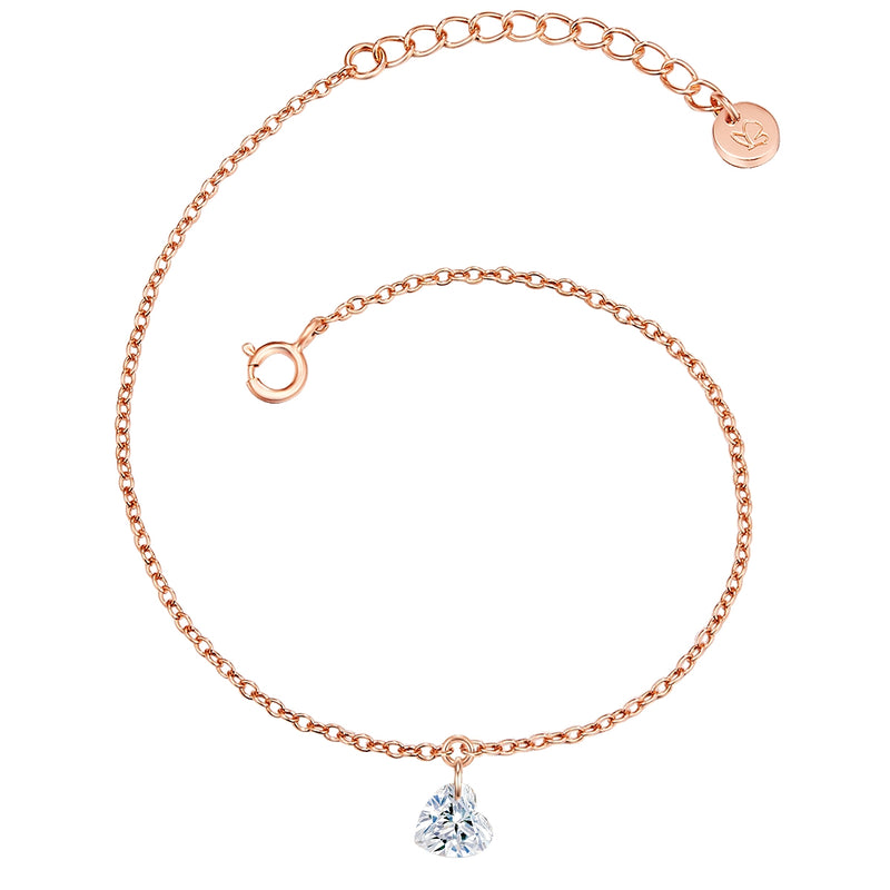 Armband roségold mit Topas