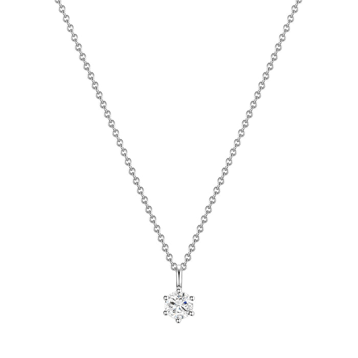 Kette mit Zirkonia silber