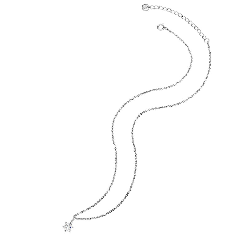 Kette mit Zirkonia silber