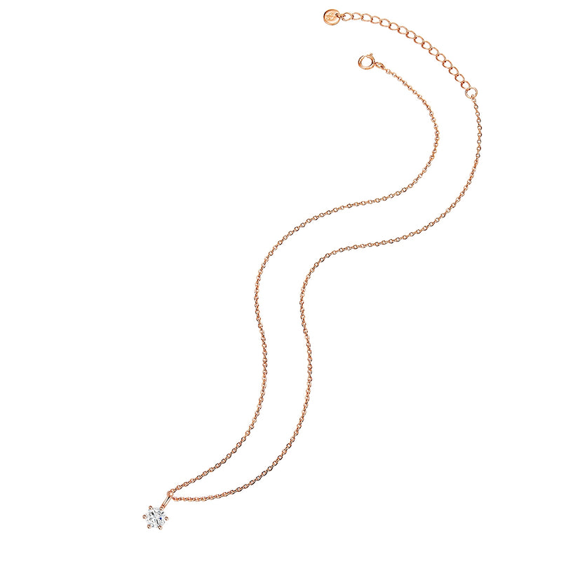 Kette mit Zirkonia roségold