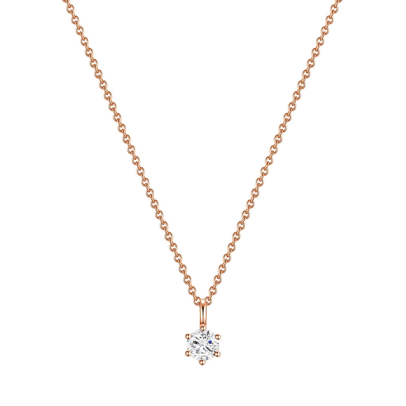 Kette mit Zirkonia roségold
