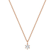 Kette mit Zirkonia roségold