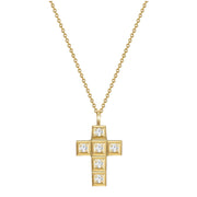 Kreuz Kette Zirkonia