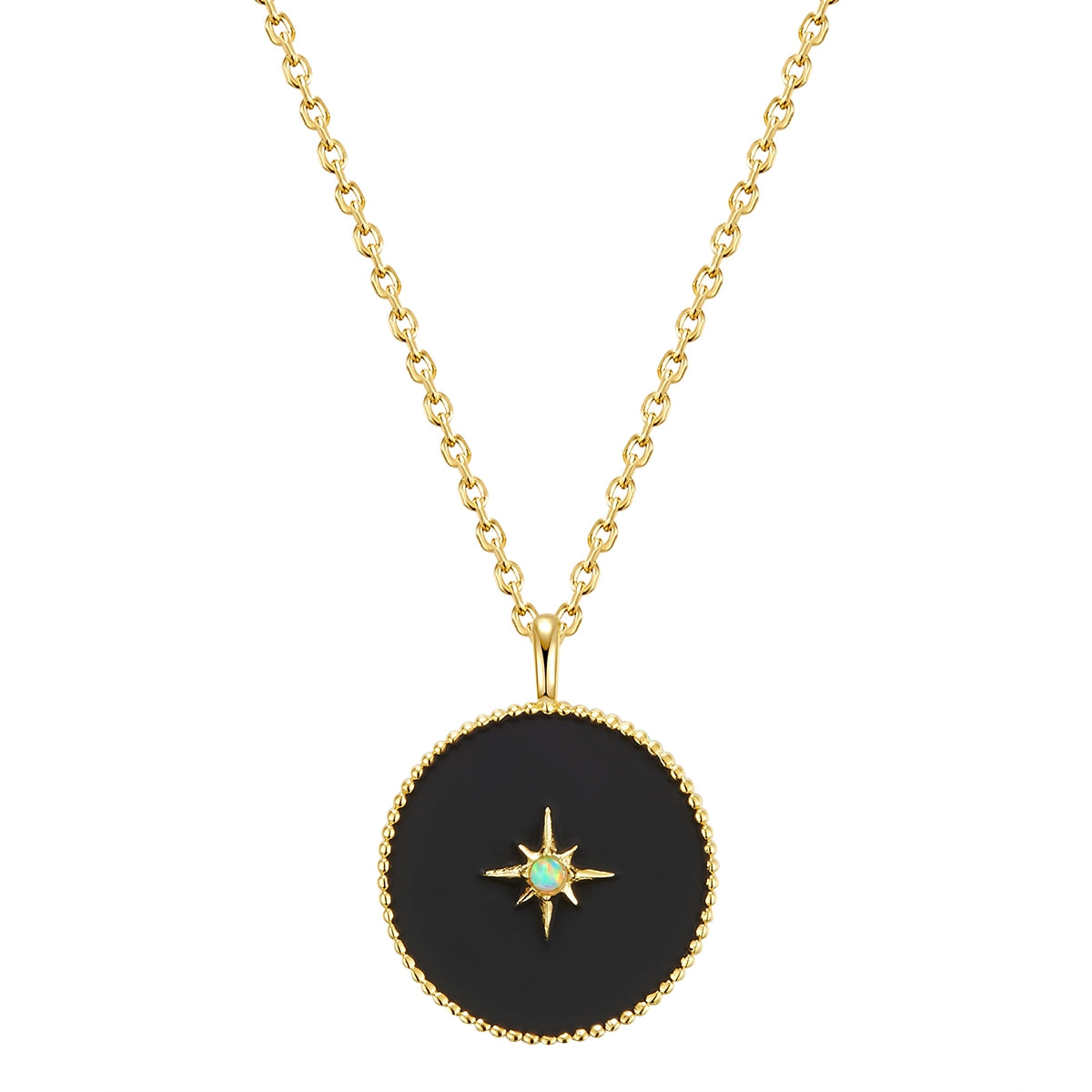 Kette mit Opal (synth.)