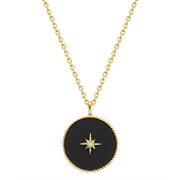 Kette mit Opal (synth.)