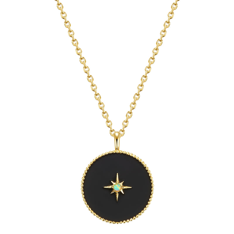 Kette mit Opal (synth.)