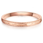 Bandring roségold