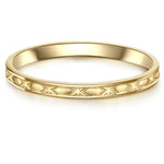 Ring gelbgold mit Motiv