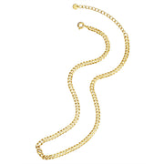 Panzerkette gold Zirkonia