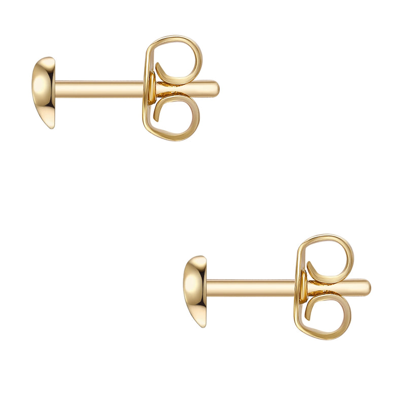 Ohrstecker klein gold Herz