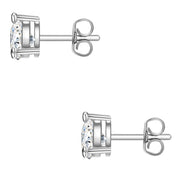 Ohrstecker silber Zirkonia kleine Herzen