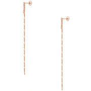 Ohrstecker roségold hängend