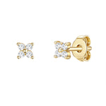 Ohrstecker gold Zirkonia