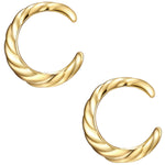 Ohrklemme gelbgold, 2 Stück