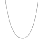 Schlangenkette silber