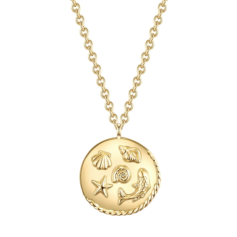 Kette MARITIM gelbgold