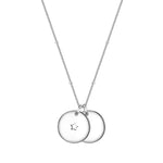 Kette PLÄTTCHEN-ANHÄNGER mit Stern silber