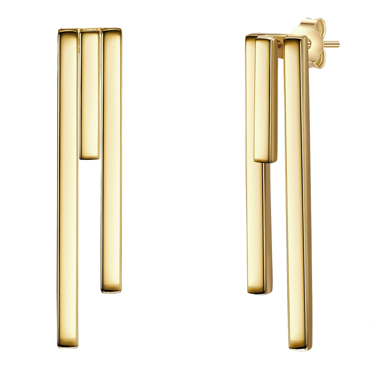 Ohrstecker gold Geo