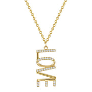 Halskette mit LOVE Zirkonia