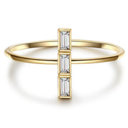Ring gold Steg