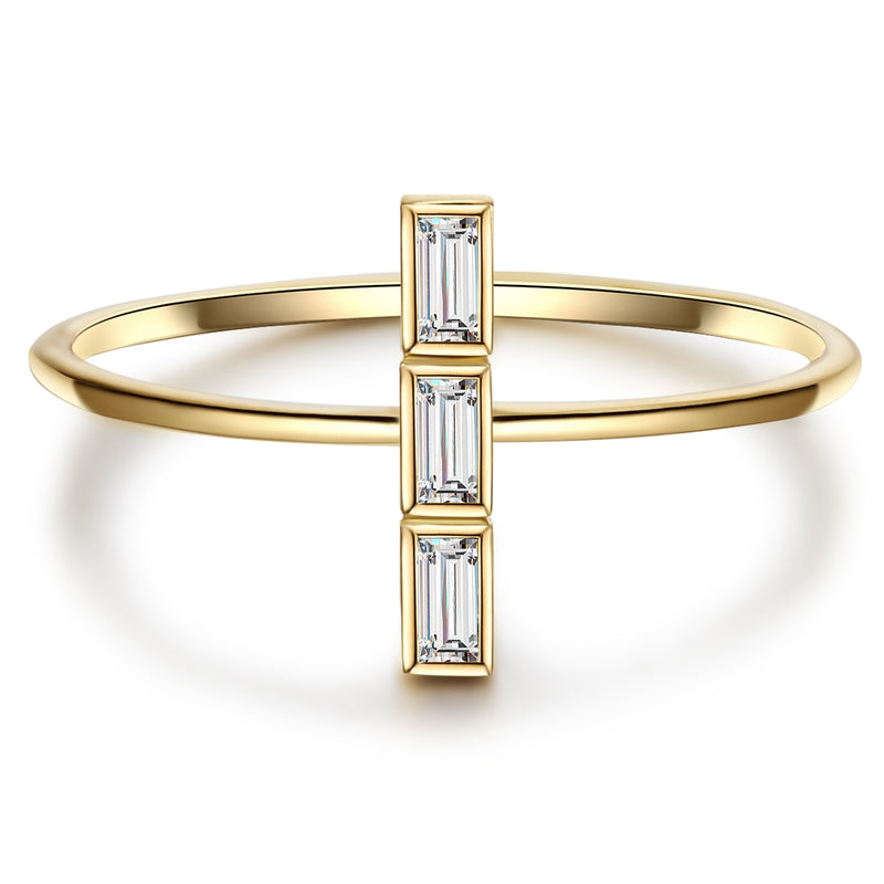 Ring gold Steg