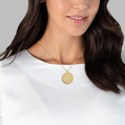Münzkette gold