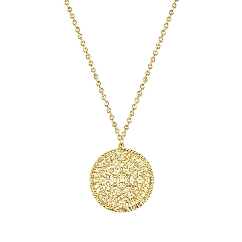 Münzkette gold