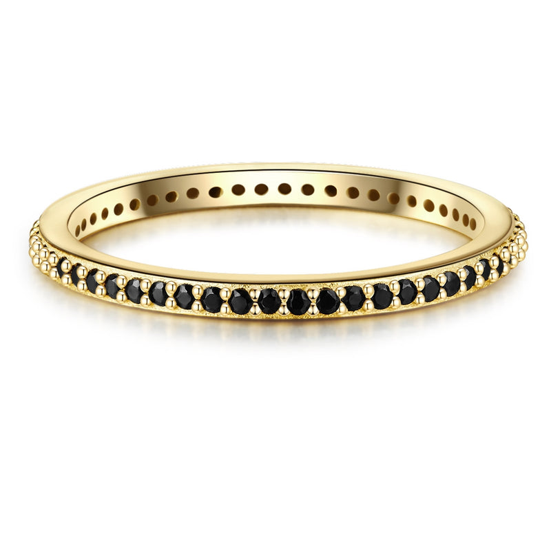 Memoirering Zirkonia schwarz