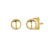 Ohrstecker gold mit Kugeln