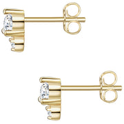 Ohrstecker gold trendy