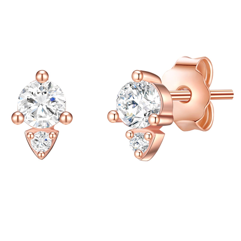 Ohrstecker roségold trendy
