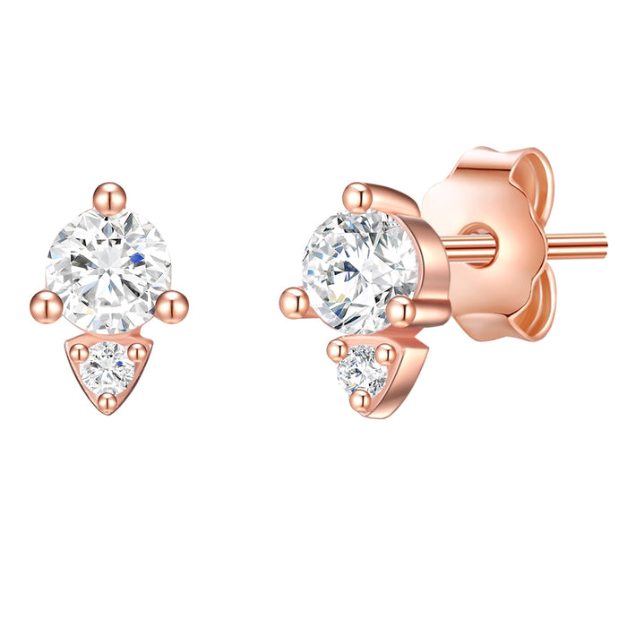 Ohrstecker roségold trendy