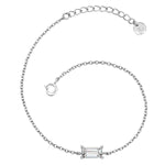 Armband mit Zirkonia silber