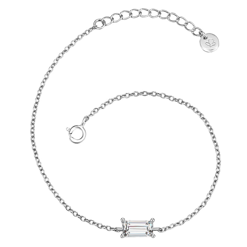 Armband mit Zirkonia silber
