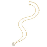 Herz Kette gold Zirkonia